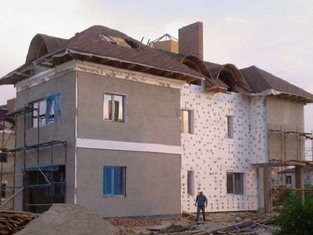 Утеплення фасаду пінопластом своїми руками