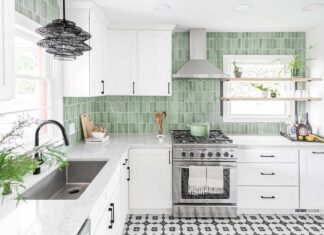 9 Desainer Backsplash Dapur Menolak Untuk Membuang