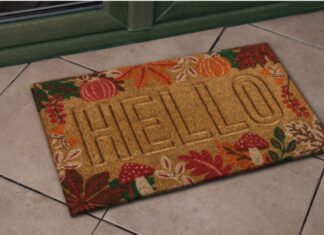 Tendências da B&M £ 5,99 Olá Cozy Season Doormat Review