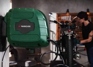 Oferta de compressor de ar Parkside: 40% de desconto no PKS 1100 A1